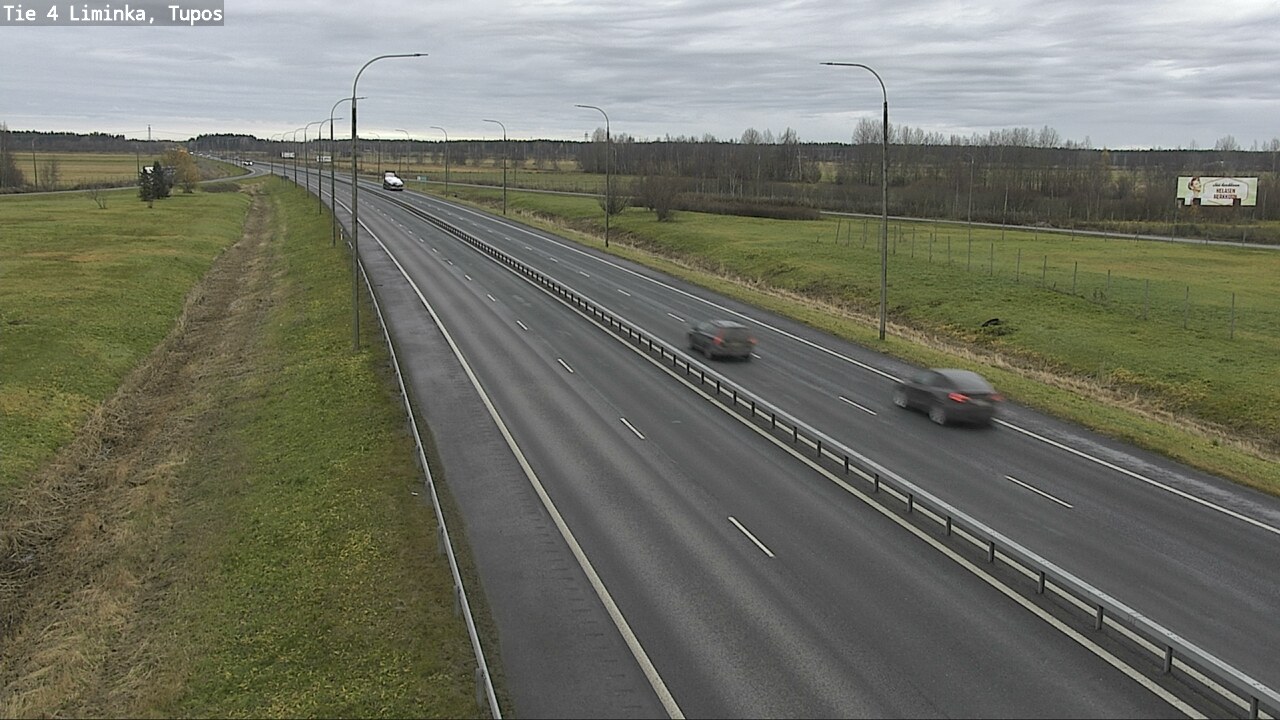 Kelikamerat Kuva Tie 4 Liminka, Tupos, Liminka, Pohjois-Pohjanmaa