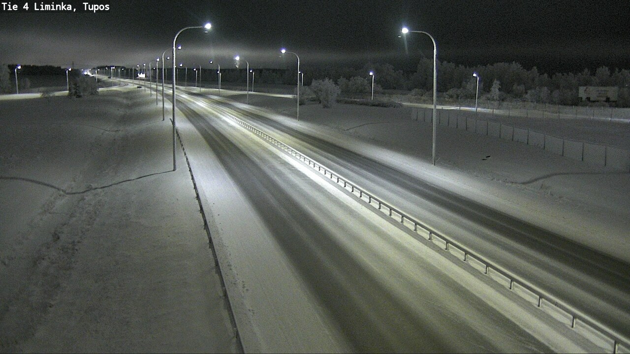 Weather Camera Image Road 4 Liminka, Tupos, Liminka, Pohjois-Pohjanmaa