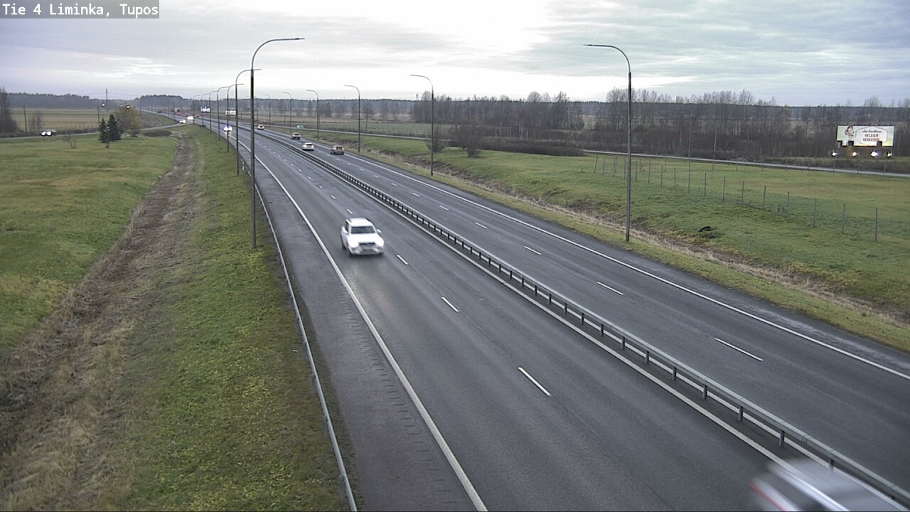 Kelikamerat Kuva Tie 4 Liminka, Tupos, Liminka, Pohjois-Pohjanmaa