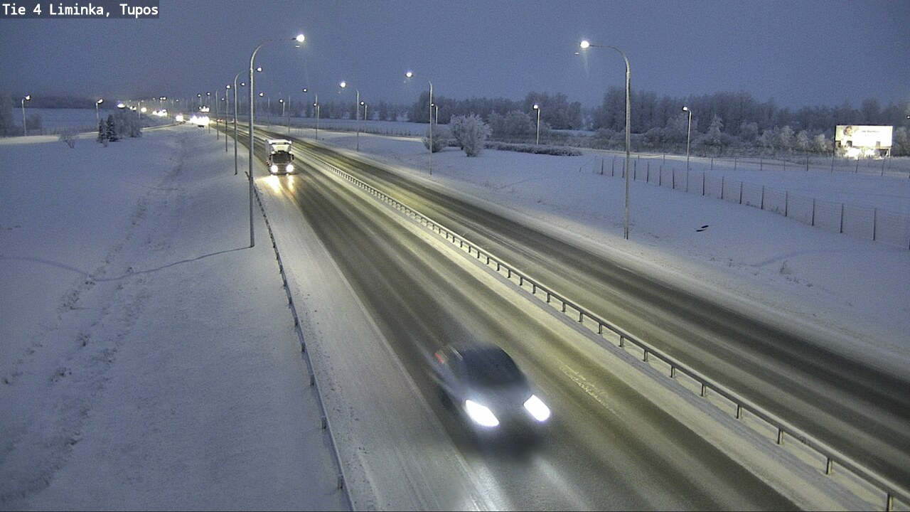 Kelikamerat Kuva Tie 4 Liminka, Tupos, Liminka, Pohjois-Pohjanmaa