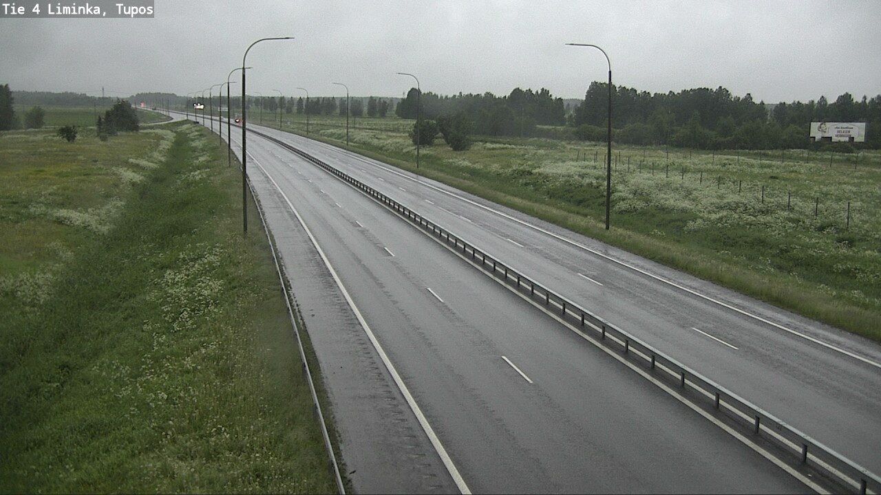 Kelikamerat Kuva Tie 4 Liminka, Tupos, Liminka, Pohjois-Pohjanmaa