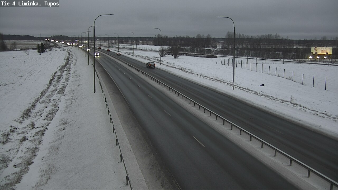 Kelikamerat Kuva Tie 4 Liminka, Tupos, Liminka, Pohjois-Pohjanmaa