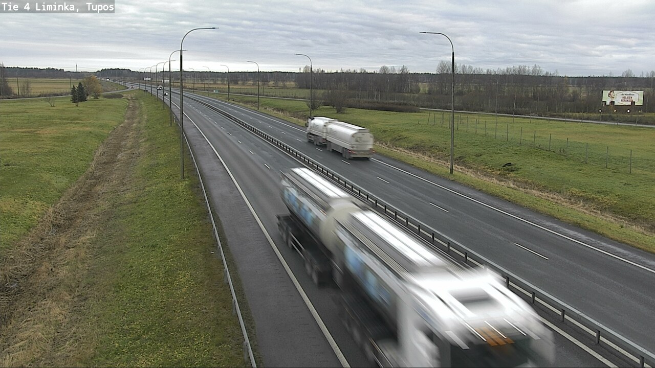 Kelikamerat Kuva Tie 4 Liminka, Tupos, Liminka, Pohjois-Pohjanmaa