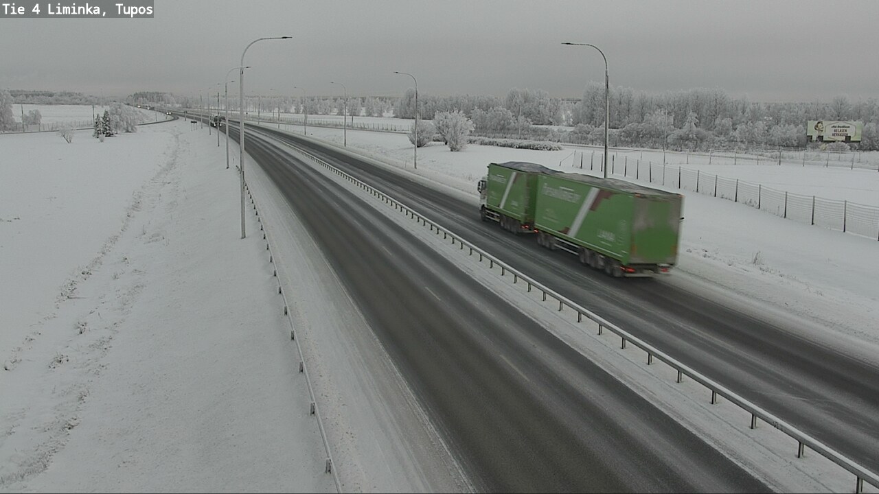 Kelikamerat Kuva Tie 4 Liminka, Tupos, Liminka, Pohjois-Pohjanmaa