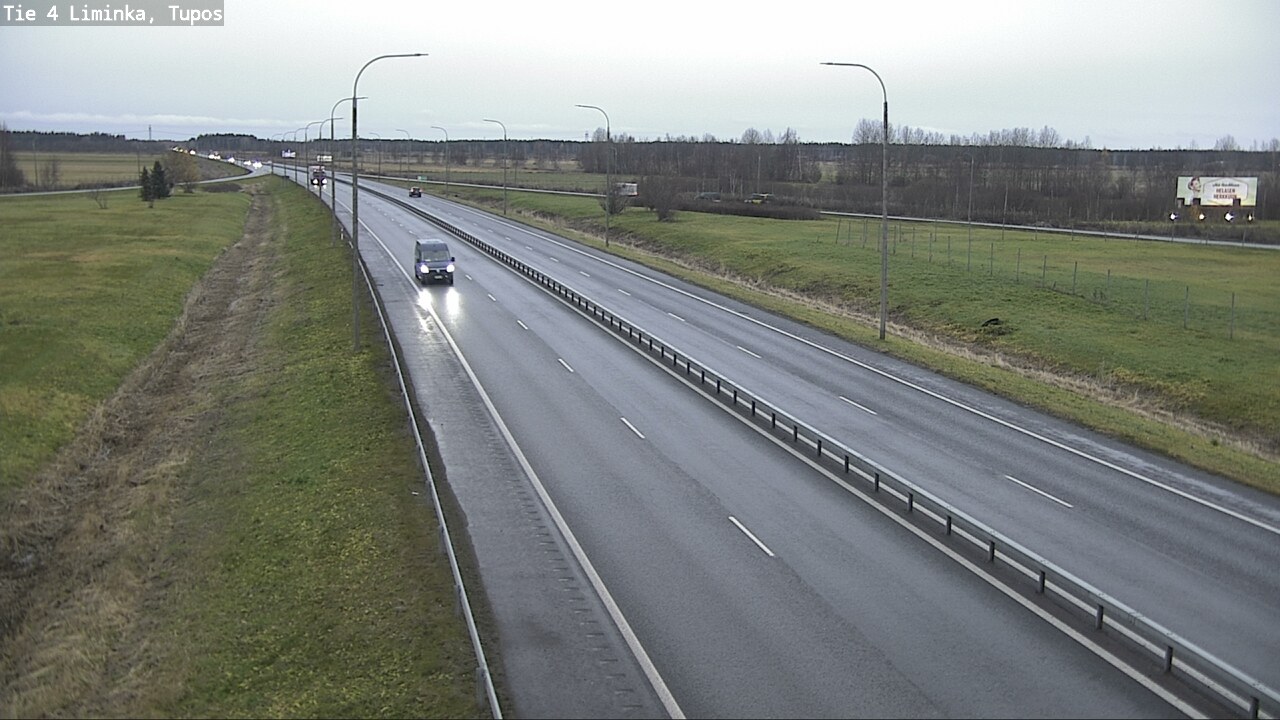 Kelikamerat Kuva Tie 4 Liminka, Tupos, Liminka, Pohjois-Pohjanmaa