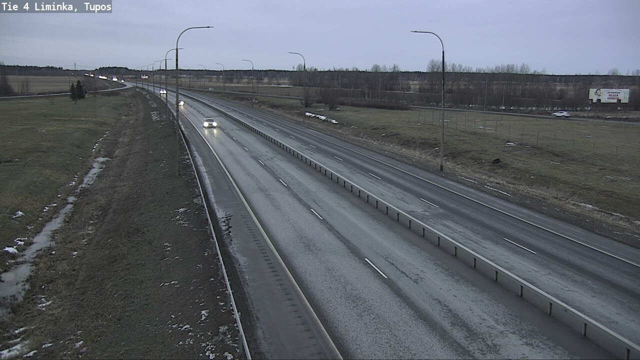 Kelikamerat Kuva Tie 4 Liminka, Tupos, Liminka, Pohjois-Pohjanmaa