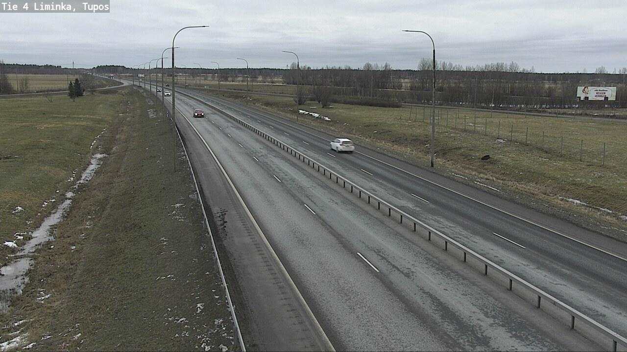 Kelikamerat Kuva Tie 4 Liminka, Tupos, Liminka, Pohjois-Pohjanmaa