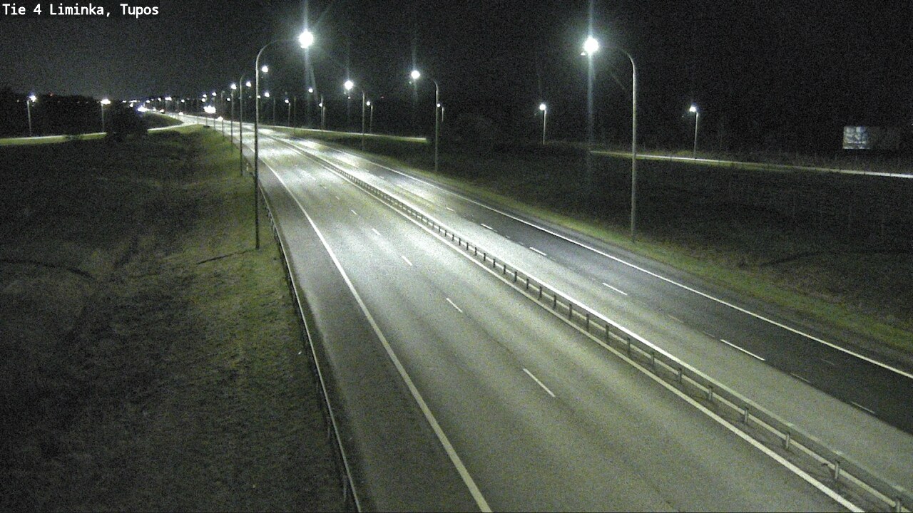 Weather Camera Image Väg 4 Limingo, Tupos, Liminka, Pohjois-Pohjanmaa