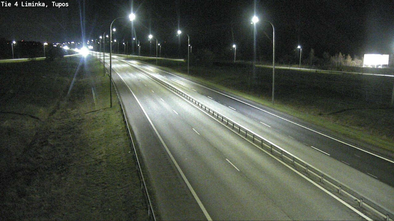 Weather Camera Image Väg 4 Limingo, Tupos, Liminka, Pohjois-Pohjanmaa
