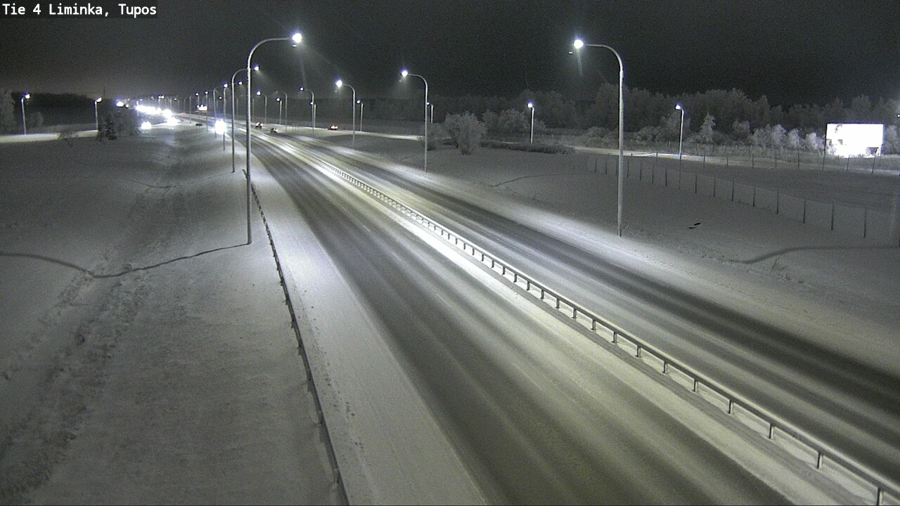 Weather Camera Image Road 4 Liminka, Tupos, Liminka, Pohjois-Pohjanmaa