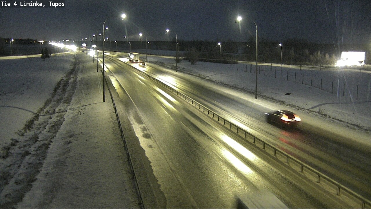 Weather Camera Image Väg 4 Limingo, Tupos, Liminka, Pohjois-Pohjanmaa