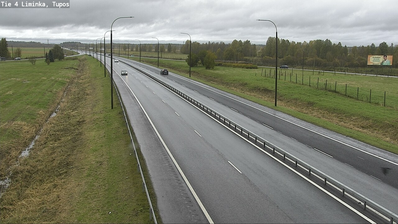 Kelikamerat Kuva Tie 4 Liminka, Tupos, Liminka, Pohjois-Pohjanmaa