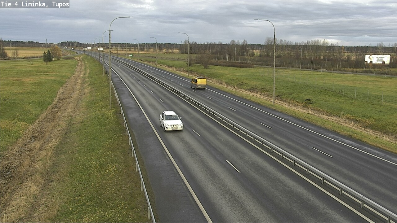 Kelikamerat Kuva Tie 4 Liminka, Tupos, Liminka, Pohjois-Pohjanmaa
