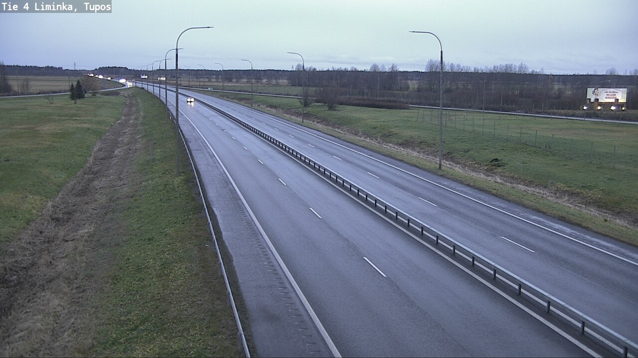 Kelikamerat Kuva Tie 4 Liminka, Tupos, Liminka, Pohjois-Pohjanmaa