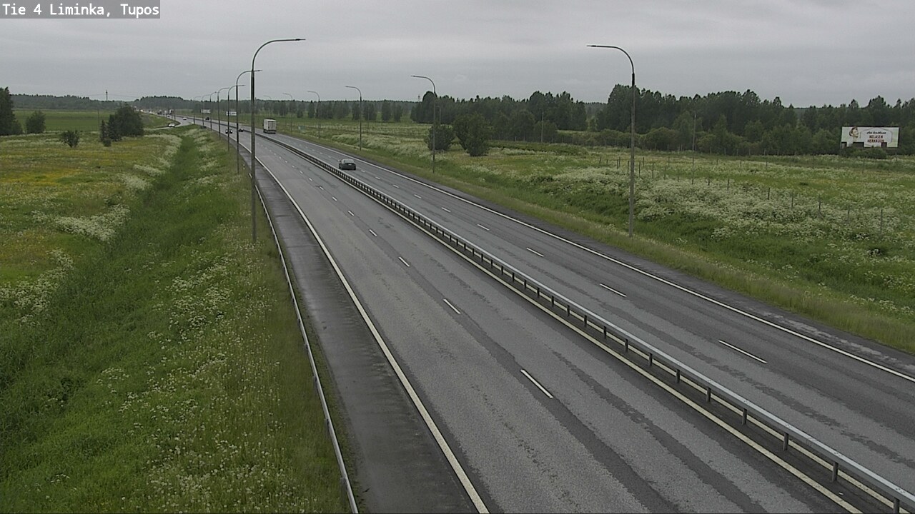 Kelikamerat Kuva Tie 4 Liminka, Tupos, Liminka, Pohjois-Pohjanmaa