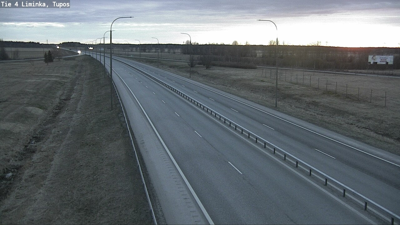 Kelikamerat Kuva Tie 4 Liminka, Tupos, Liminka, Pohjois-Pohjanmaa