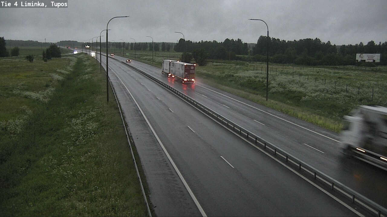 Kelikamerat Kuva Tie 4 Liminka, Tupos, Liminka, Pohjois-Pohjanmaa