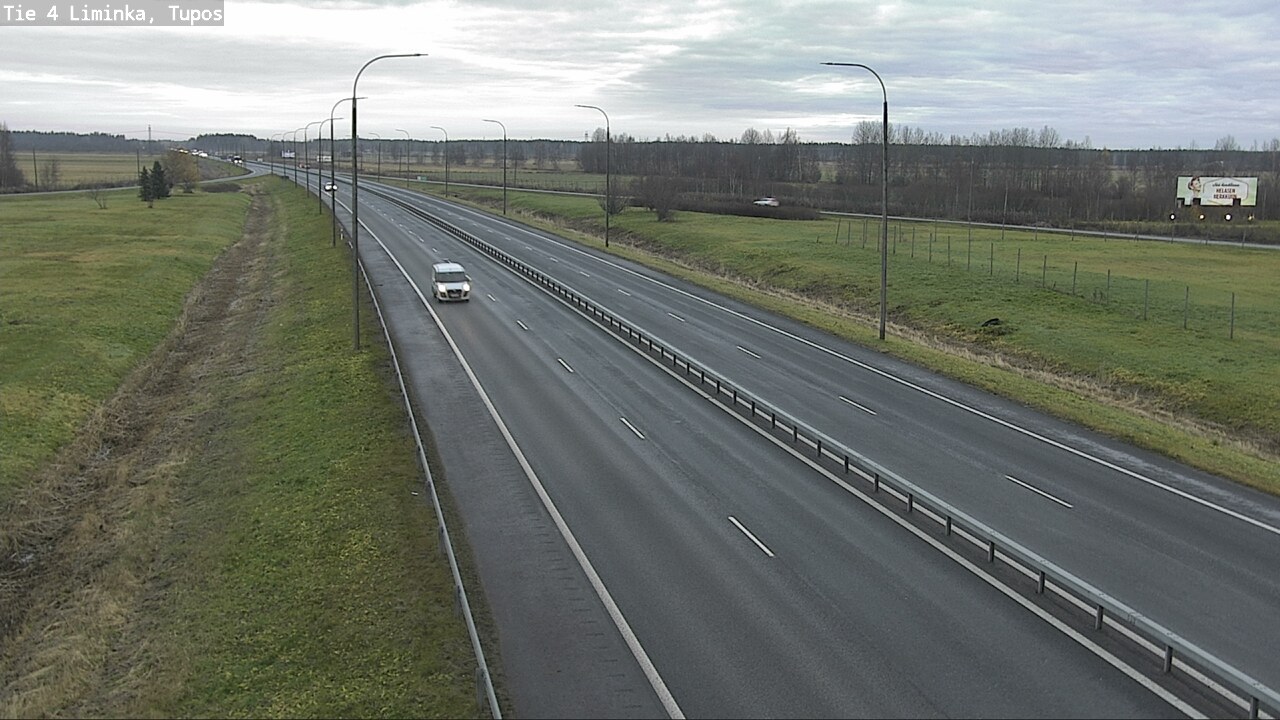 Kelikamerat Kuva Tie 4 Liminka, Tupos, Liminka, Pohjois-Pohjanmaa