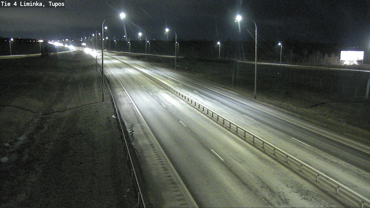Weather Camera Image Väg 4 Limingo, Tupos, Liminka, Pohjois-Pohjanmaa