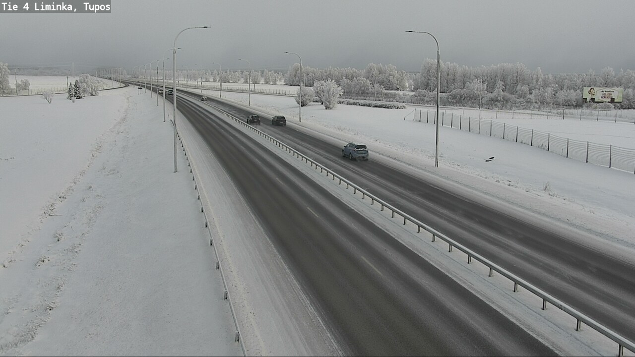 Kelikamerat Kuva Tie 4 Liminka, Tupos, Liminka, Pohjois-Pohjanmaa