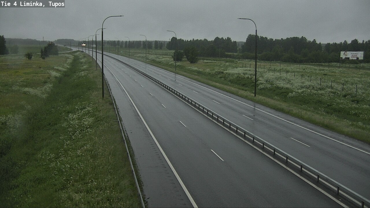 Kelikamerat Kuva Tie 4 Liminka, Tupos, Liminka, Pohjois-Pohjanmaa