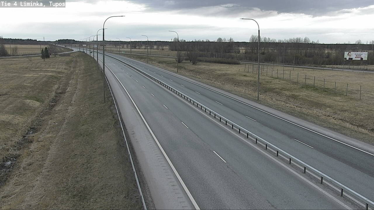 Kelikamerat Kuva Tie 4 Liminka, Tupos, Liminka, Pohjois-Pohjanmaa