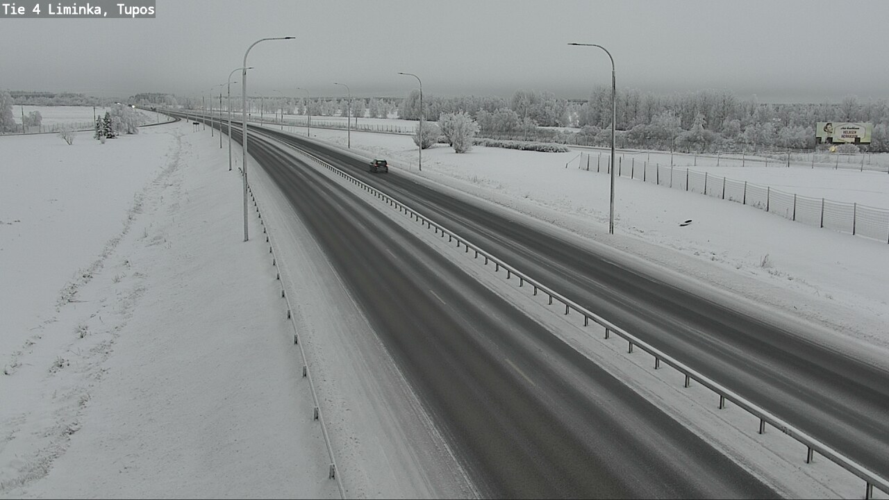 Kelikamerat Kuva Tie 4 Liminka, Tupos, Liminka, Pohjois-Pohjanmaa