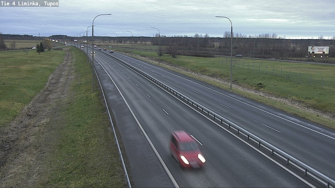 Kelikamerat Kuva Tie 4 Liminka, Tupos, Liminka, Pohjois-Pohjanmaa