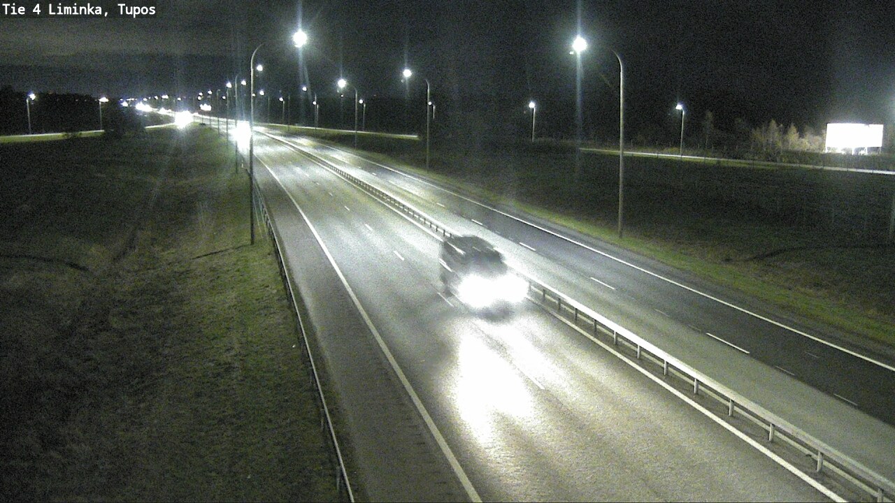 Weather Camera Image Väg 4 Limingo, Tupos, Liminka, Pohjois-Pohjanmaa