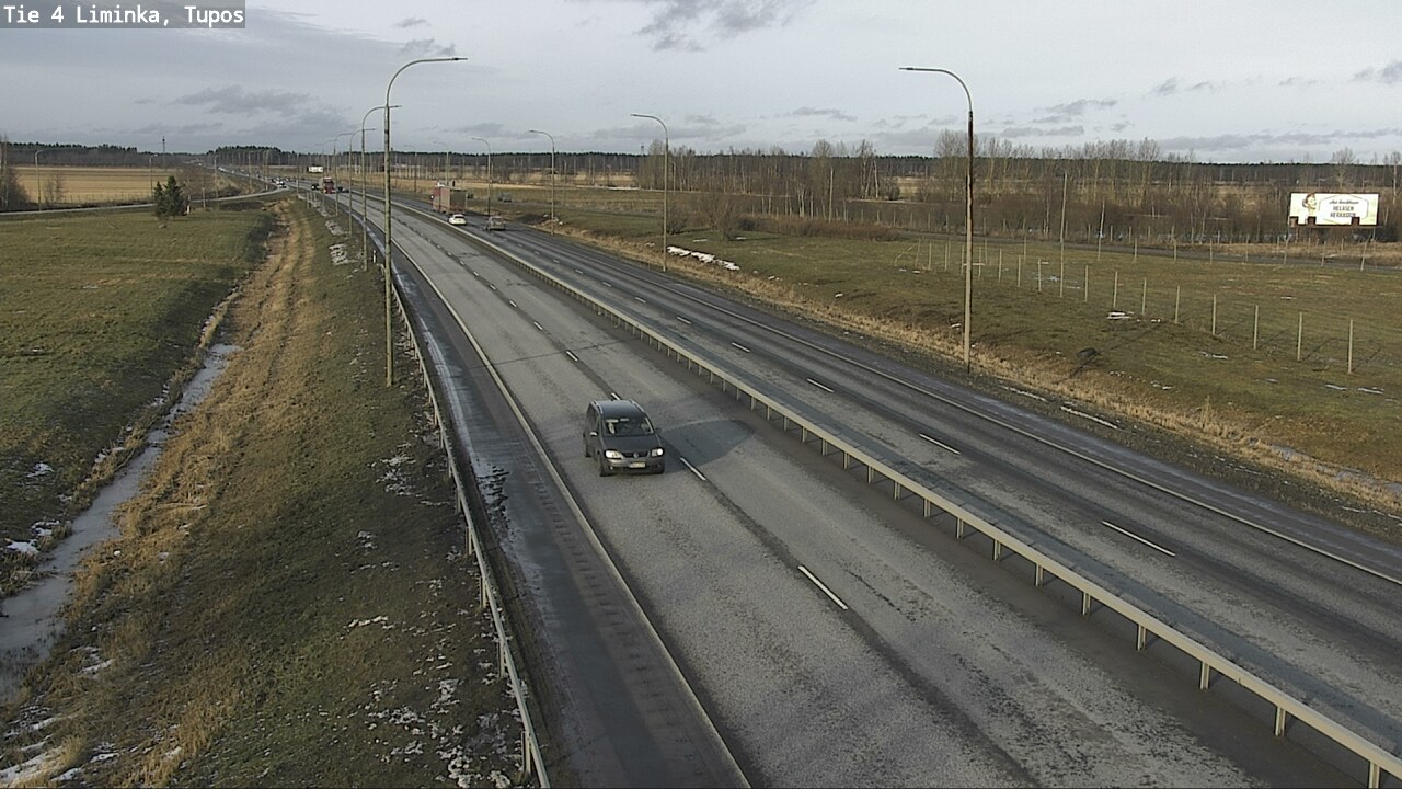 Kelikamerat Kuva Tie 4 Liminka, Tupos, Liminka, Pohjois-Pohjanmaa