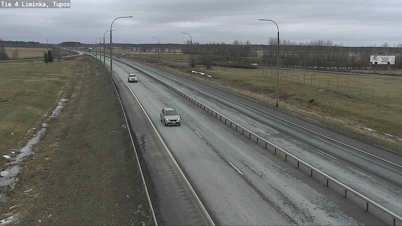 Kelikamerat Kuva Tie 4 Liminka, Tupos, Liminka, Pohjois-Pohjanmaa