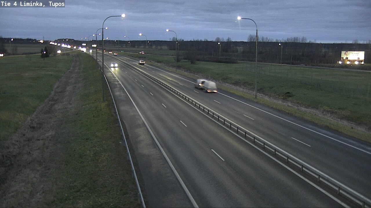 Kelikamerat Kuva Tie 4 Liminka, Tupos, Liminka, Pohjois-Pohjanmaa