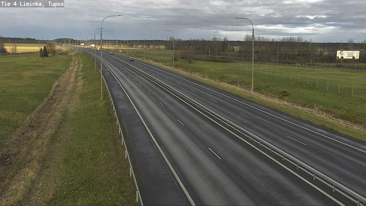 Kelikamerat Kuva Tie 4 Liminka, Tupos, Liminka, Pohjois-Pohjanmaa