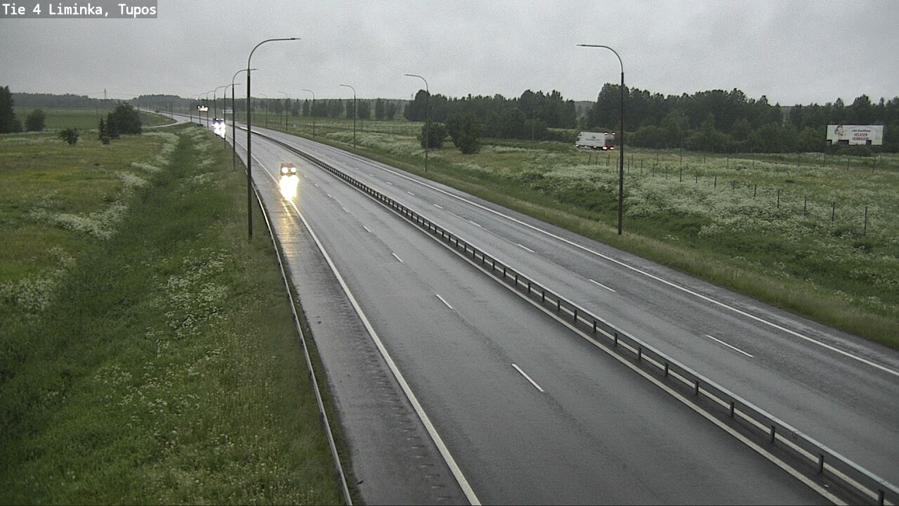 Kelikamerat Kuva Tie 4 Liminka, Tupos, Liminka, Pohjois-Pohjanmaa