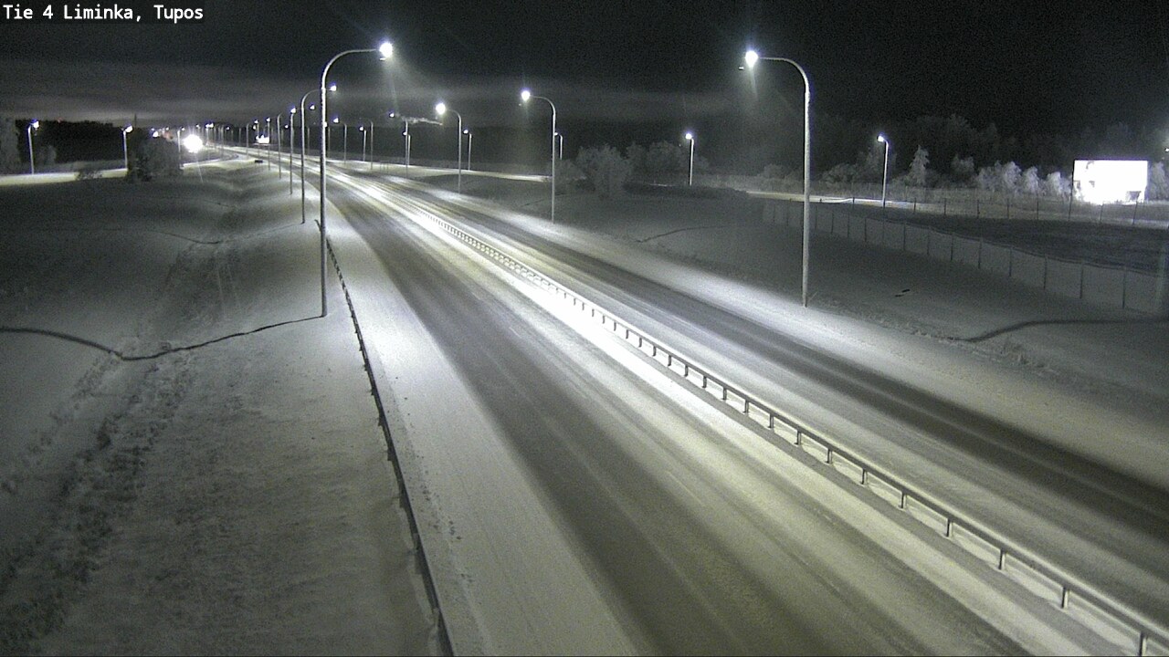 Weather Camera Image Road 4 Liminka, Tupos, Liminka, Pohjois-Pohjanmaa