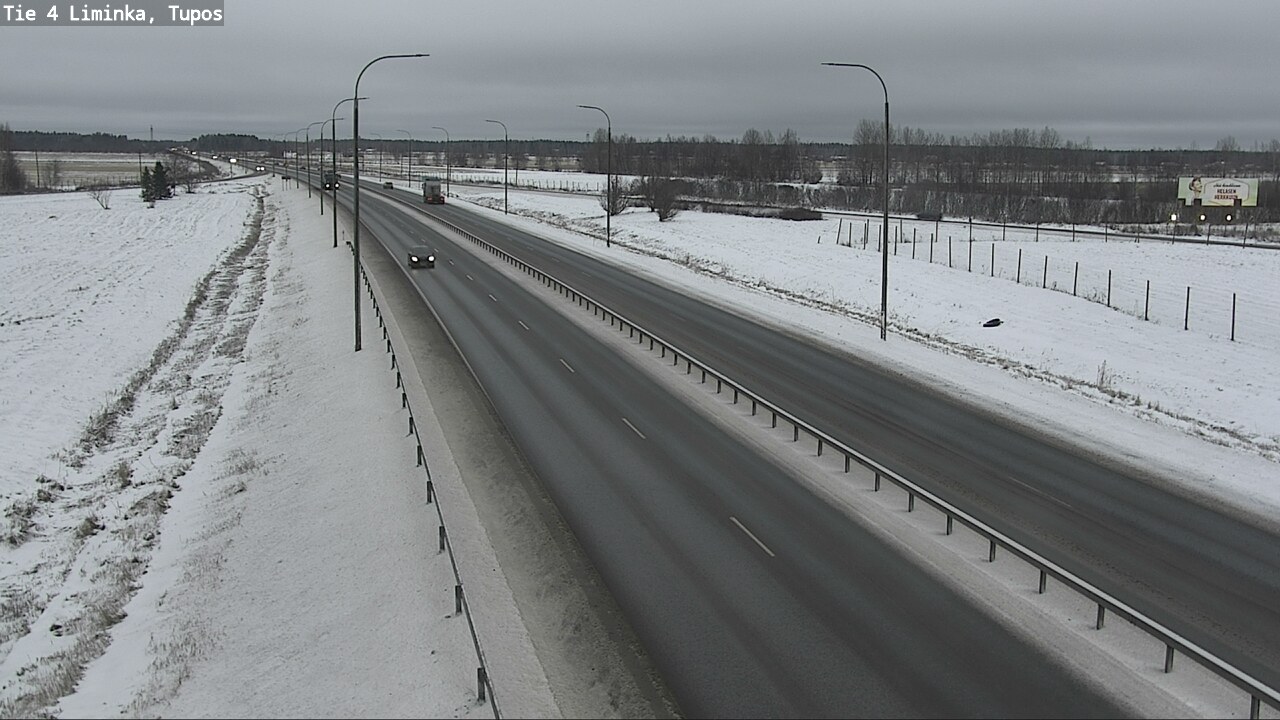 Kelikamerat Kuva Tie 4 Liminka, Tupos, Liminka, Pohjois-Pohjanmaa