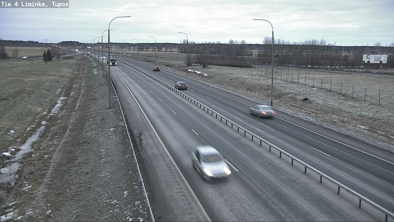 Kelikamerat Kuva Tie 4 Liminka, Tupos, Liminka, Pohjois-Pohjanmaa