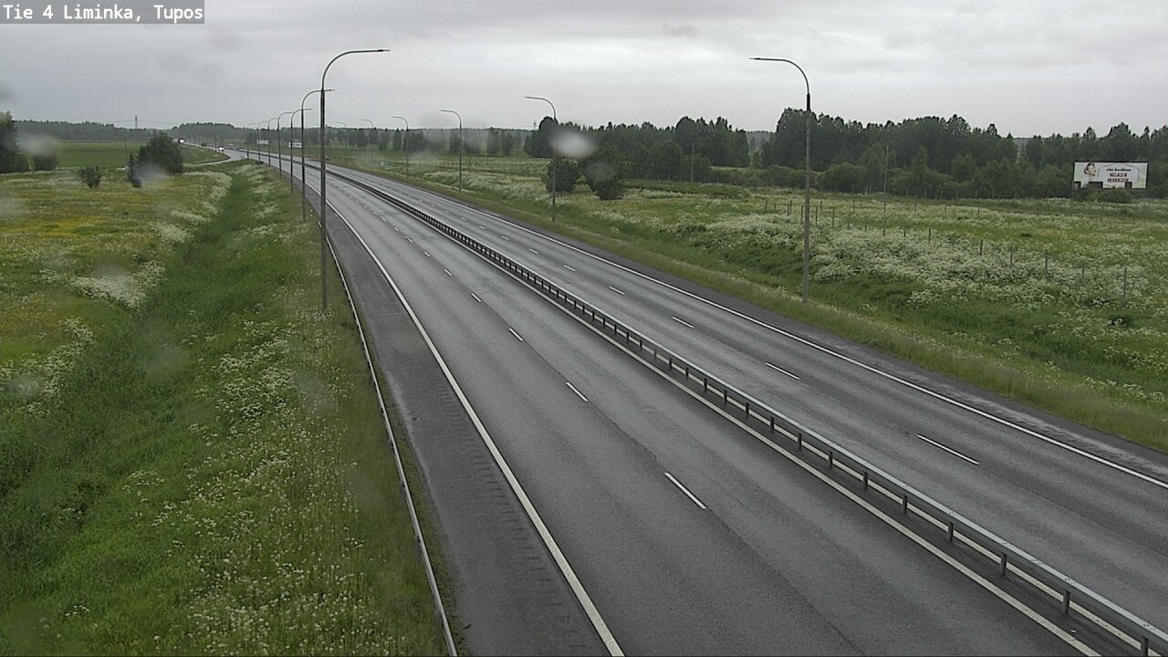 Kelikamerat Kuva Tie 4 Liminka, Tupos, Liminka, Pohjois-Pohjanmaa