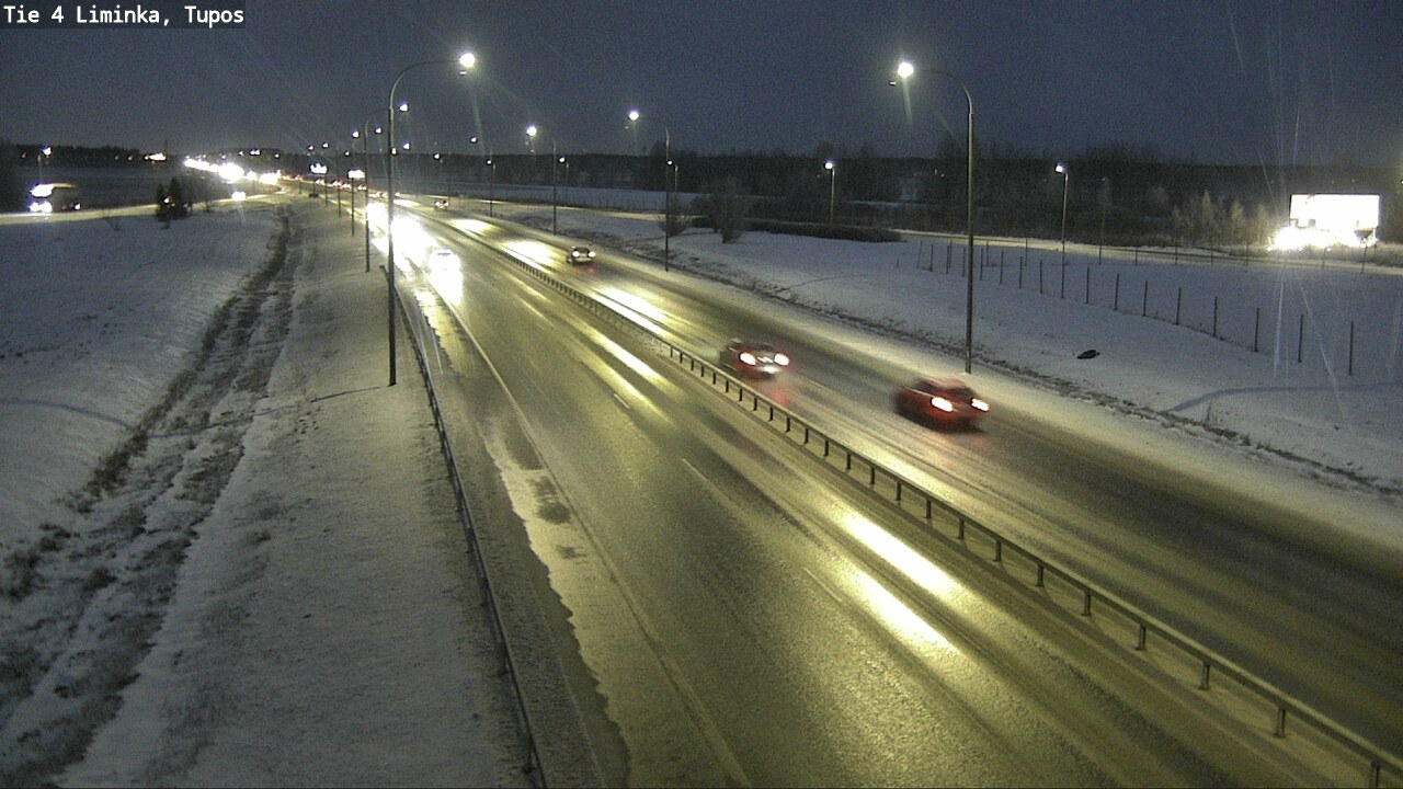 Weather Camera Image Väg 4 Limingo, Tupos, Liminka, Pohjois-Pohjanmaa