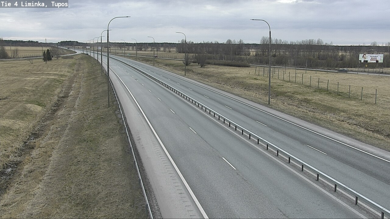 Kelikamerat Kuva Tie 4 Liminka, Tupos, Liminka, Pohjois-Pohjanmaa
