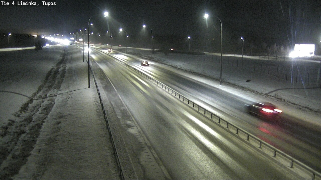 Weather Camera Image Road 4 Liminka, Tupos, Liminka, Pohjois-Pohjanmaa
