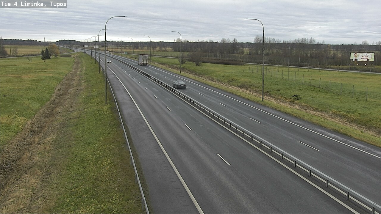 Kelikamerat Kuva Tie 4 Liminka, Tupos, Liminka, Pohjois-Pohjanmaa