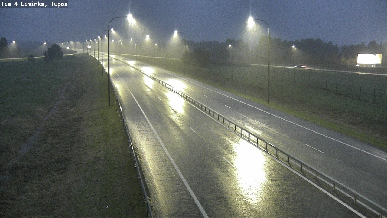 Weather Camera Image Väg 4 Limingo, Tupos, Liminka, Pohjois-Pohjanmaa