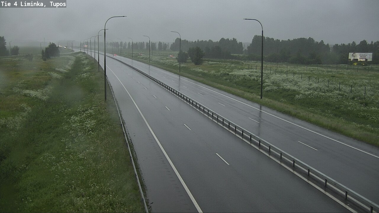 Kelikamerat Kuva Tie 4 Liminka, Tupos, Liminka, Pohjois-Pohjanmaa