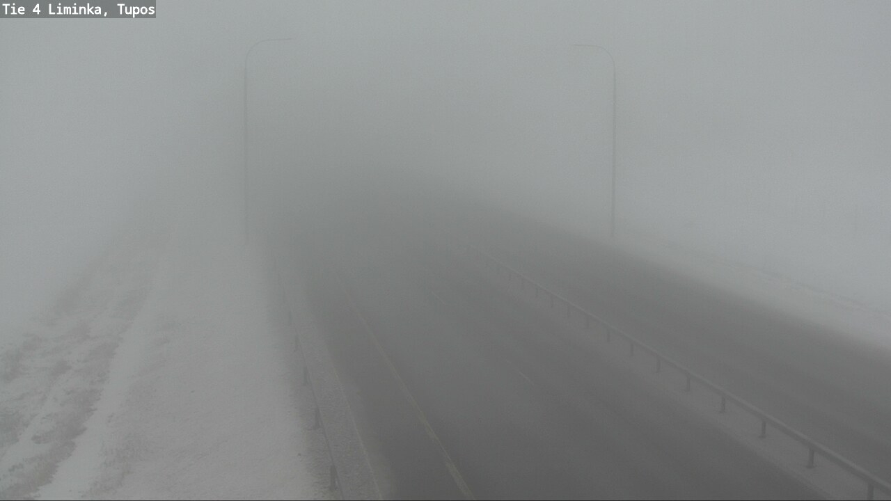 Weather Camera Image Road 4 Liminka, Tupos, Liminka, Pohjois-Pohjanmaa