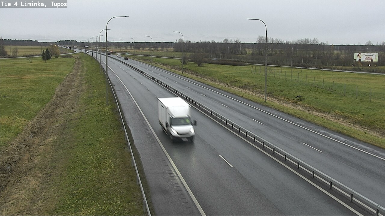 Kelikamerat Kuva Tie 4 Liminka, Tupos, Liminka, Pohjois-Pohjanmaa
