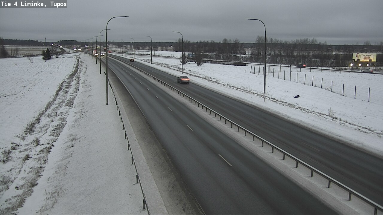Kelikamerat Kuva Tie 4 Liminka, Tupos, Liminka, Pohjois-Pohjanmaa