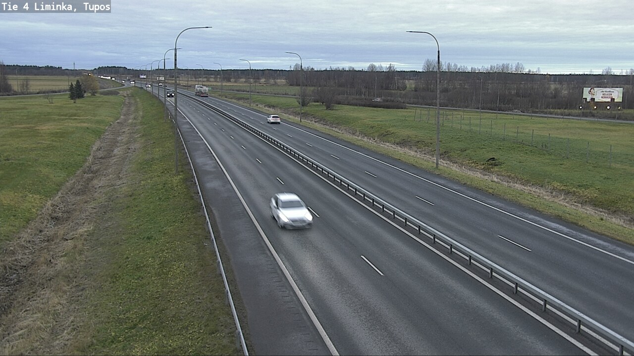 Kelikamerat Kuva Tie 4 Liminka, Tupos, Liminka, Pohjois-Pohjanmaa