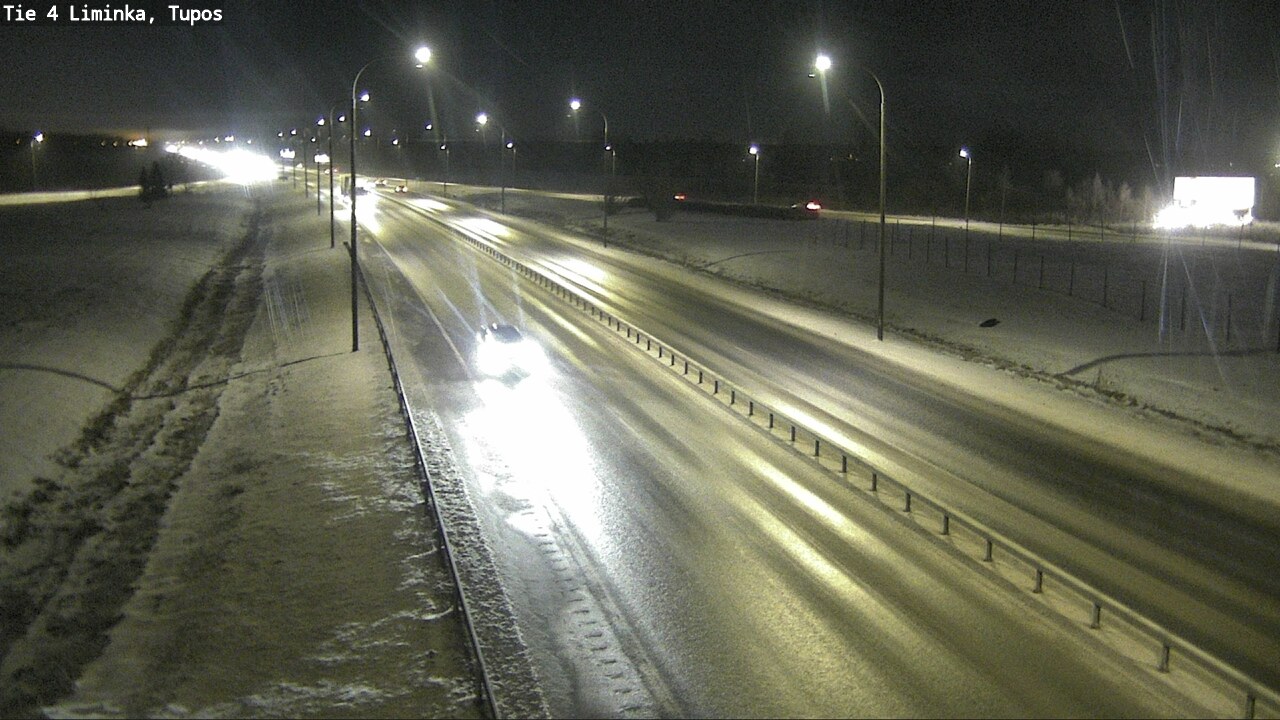 Weather Camera Image Road 4 Liminka, Tupos, Liminka, Pohjois-Pohjanmaa