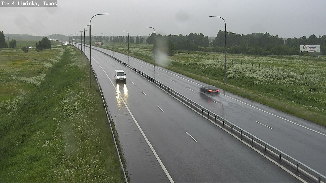 Kelikamerat Kuva Tie 4 Liminka, Tupos, Liminka, Pohjois-Pohjanmaa